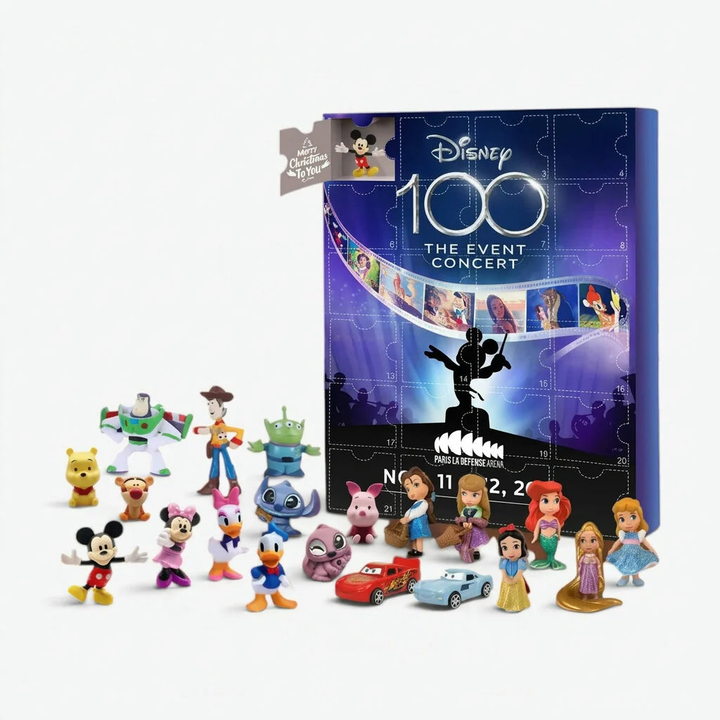 Advent Calendar 24 Collectible Character Figures