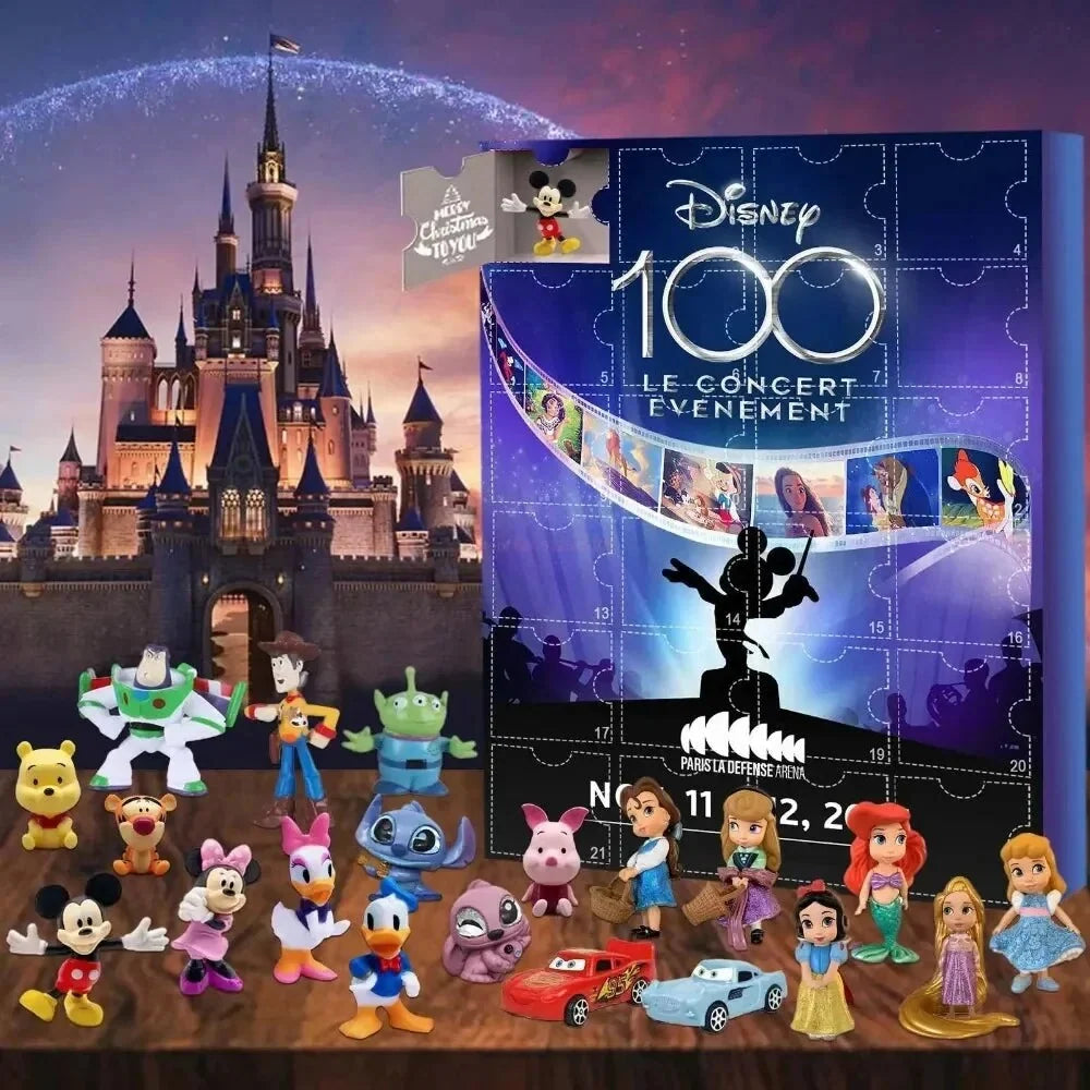 Advent Calendar 24 Collectible Character Figures