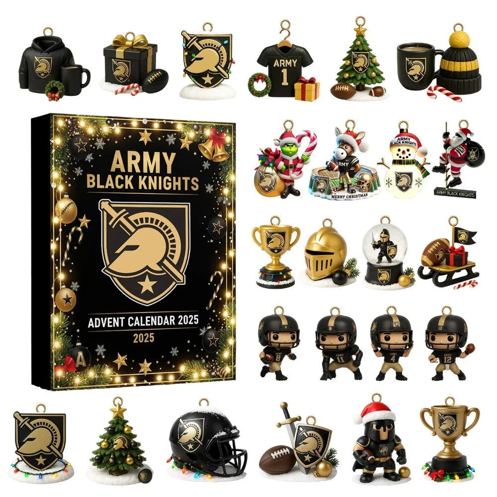 Advent Calendar 24-Day Countdown Hanging or Standing Display