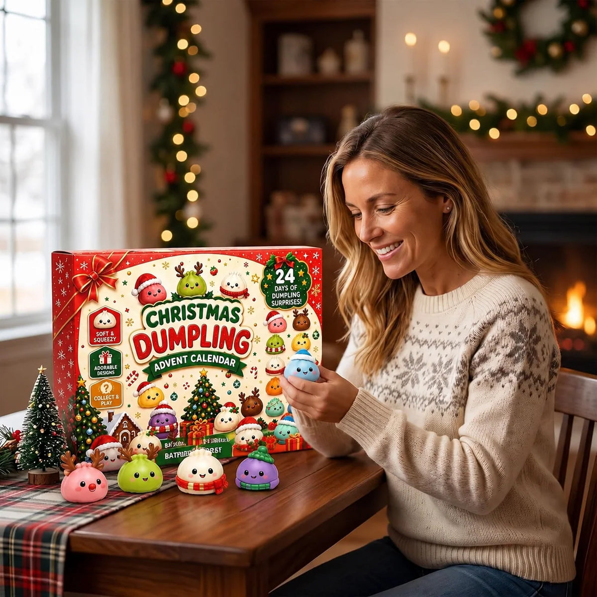 Advent Calendar 24 Days With Squishy Toys