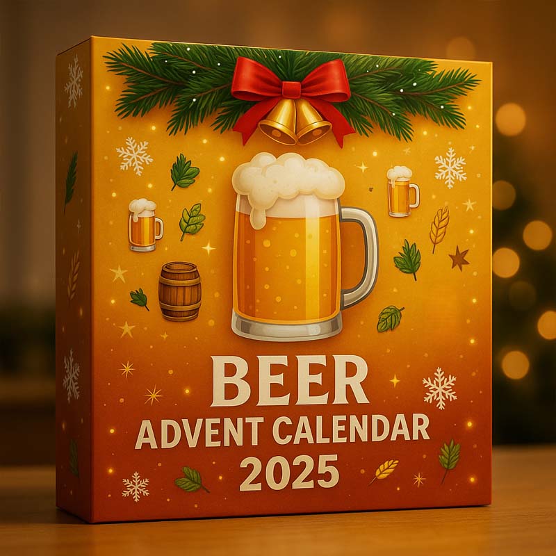 Advent Calendar 24 Mini Drinks Whisky or Beer Tasting Set