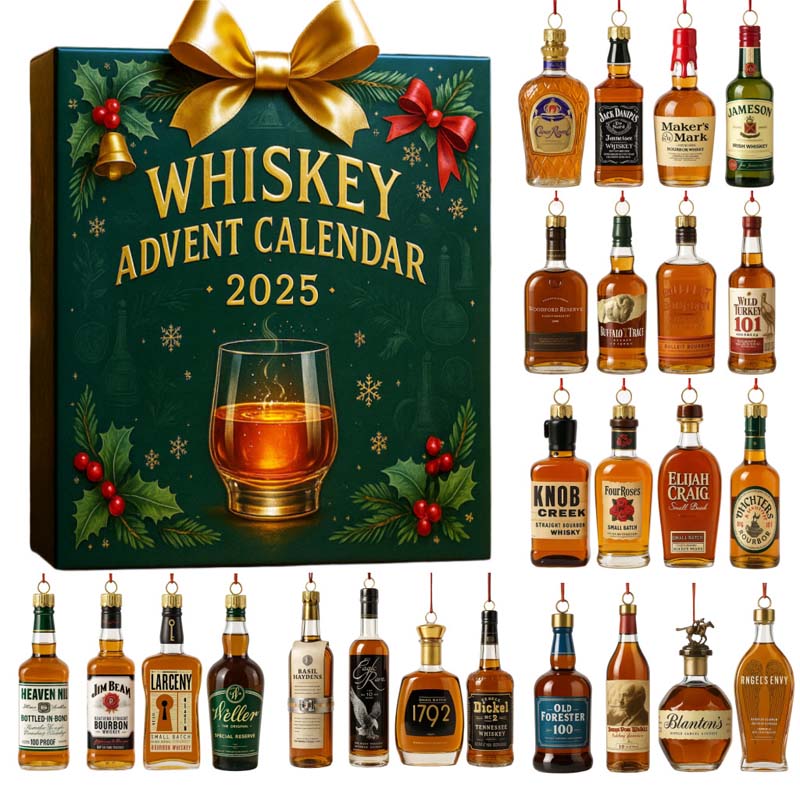 Advent Calendar 24 Mini Drinks Whisky or Beer Tasting Set
