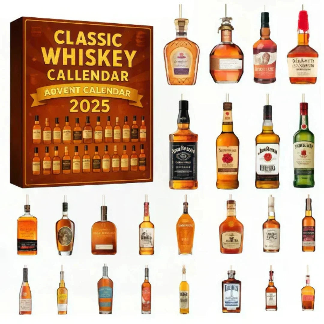 Advent Calendar 24 Miniature Bottle Ornaments