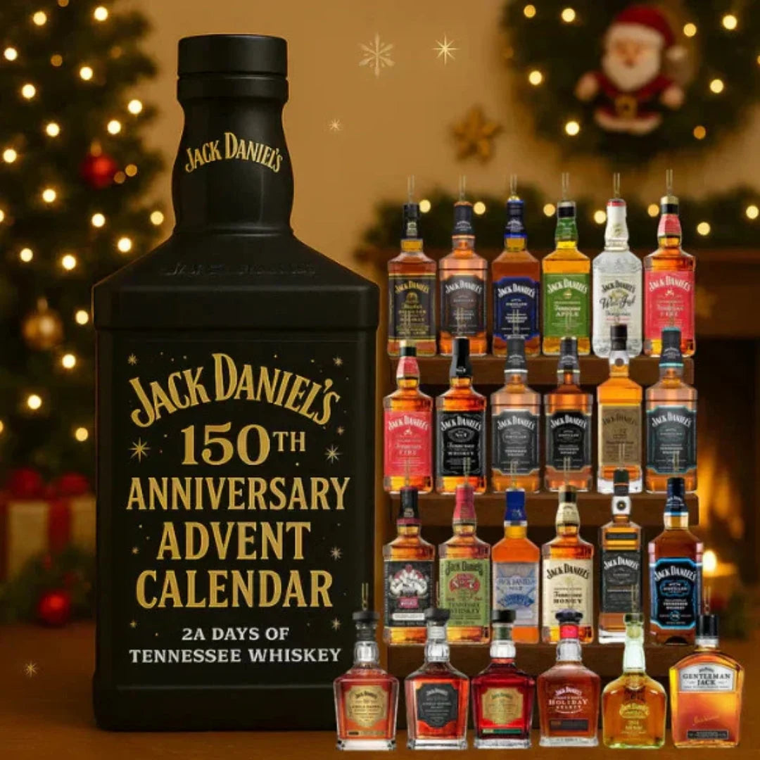 Advent Calendar 24 Miniature Bottle Ornaments