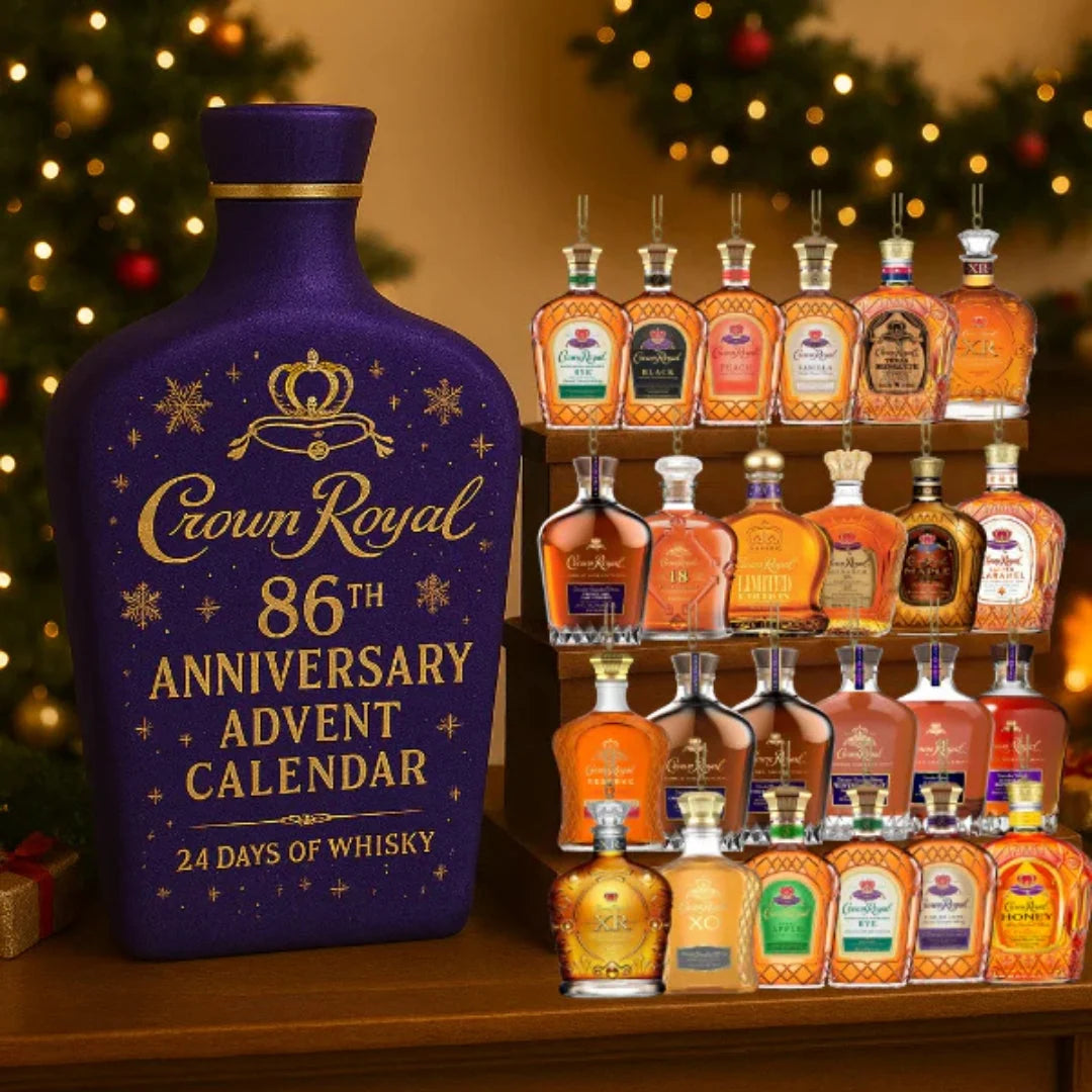 Advent Calendar 24 Miniature Bottle Ornaments