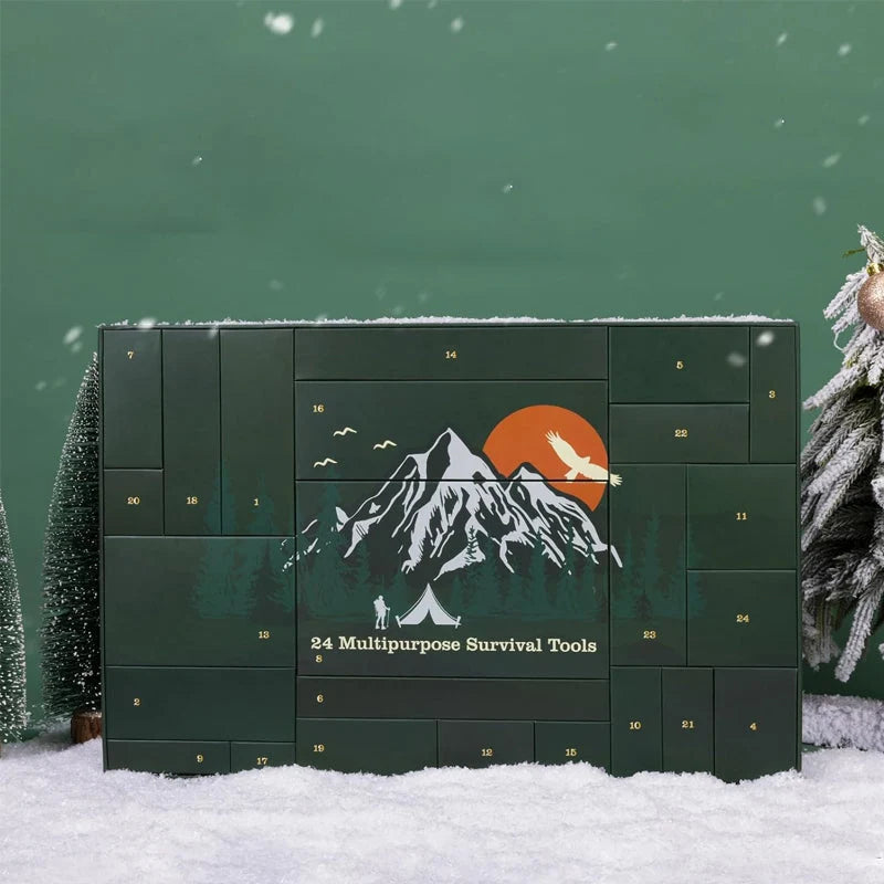 Advent Calendar 24-Piece Camping & Survival Gear