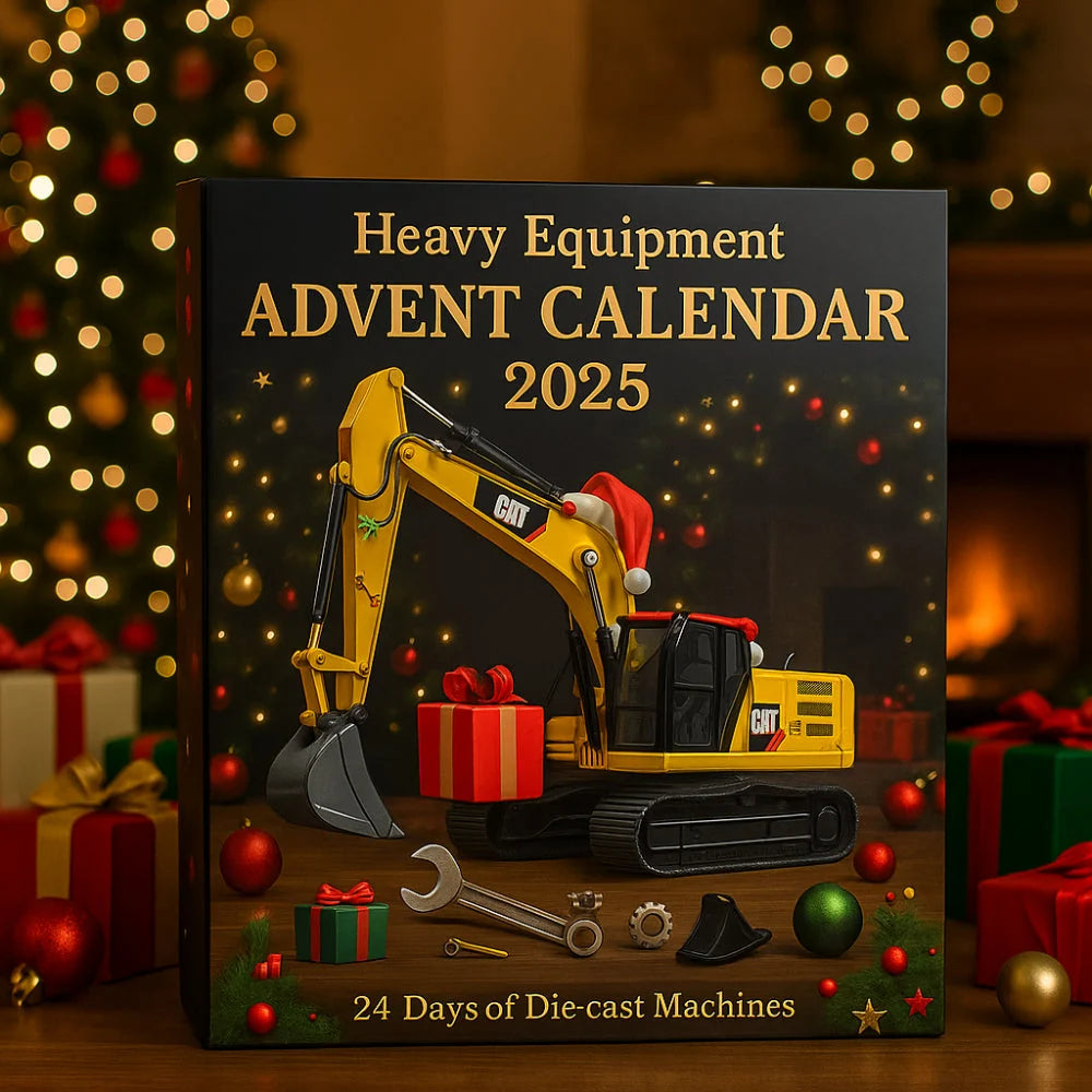 Advent Calendar Construction Vehicles 24 Die-Cast Models
