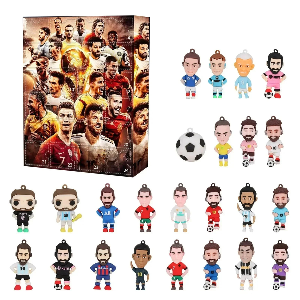Advent Calendar Football 24 Daily Surprises