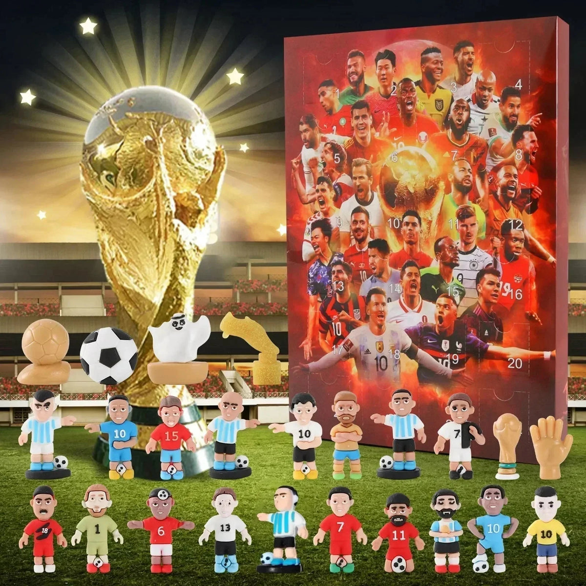 Advent Calendar Football 24 Daily Surprises