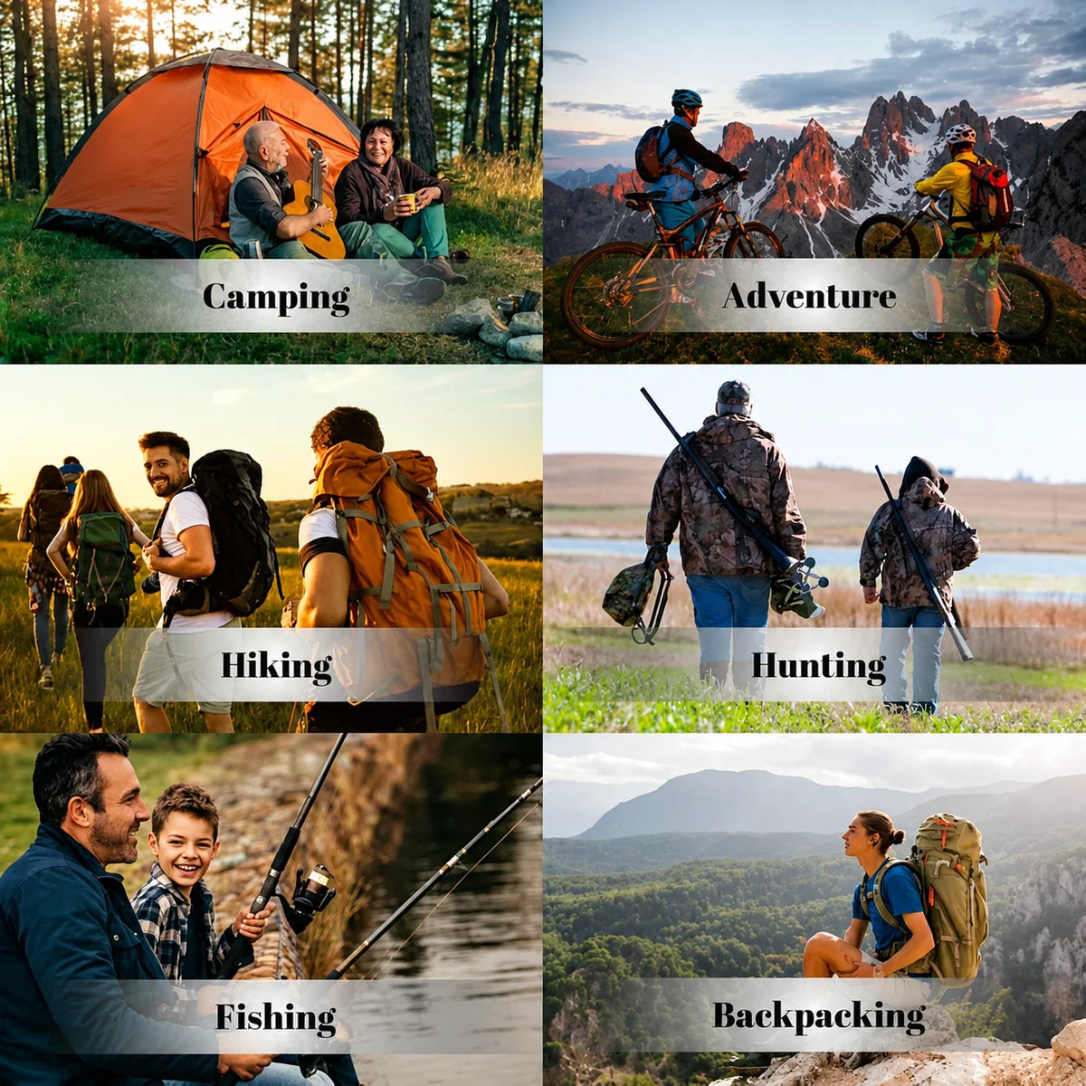 Advent Calendar Outdoor Survival Set of 24