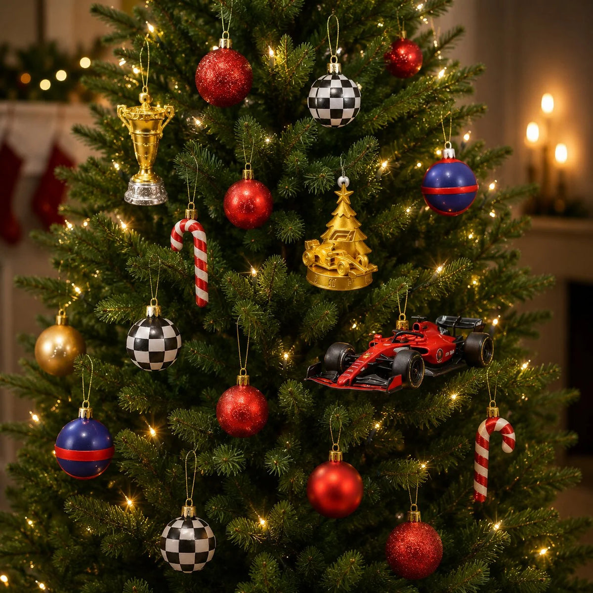 Advent Calendar Race Car Designs 24-Day Countdown