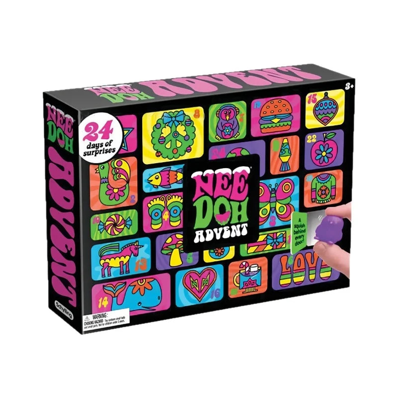 Advent Calendar TPR Stress-Relief Toys