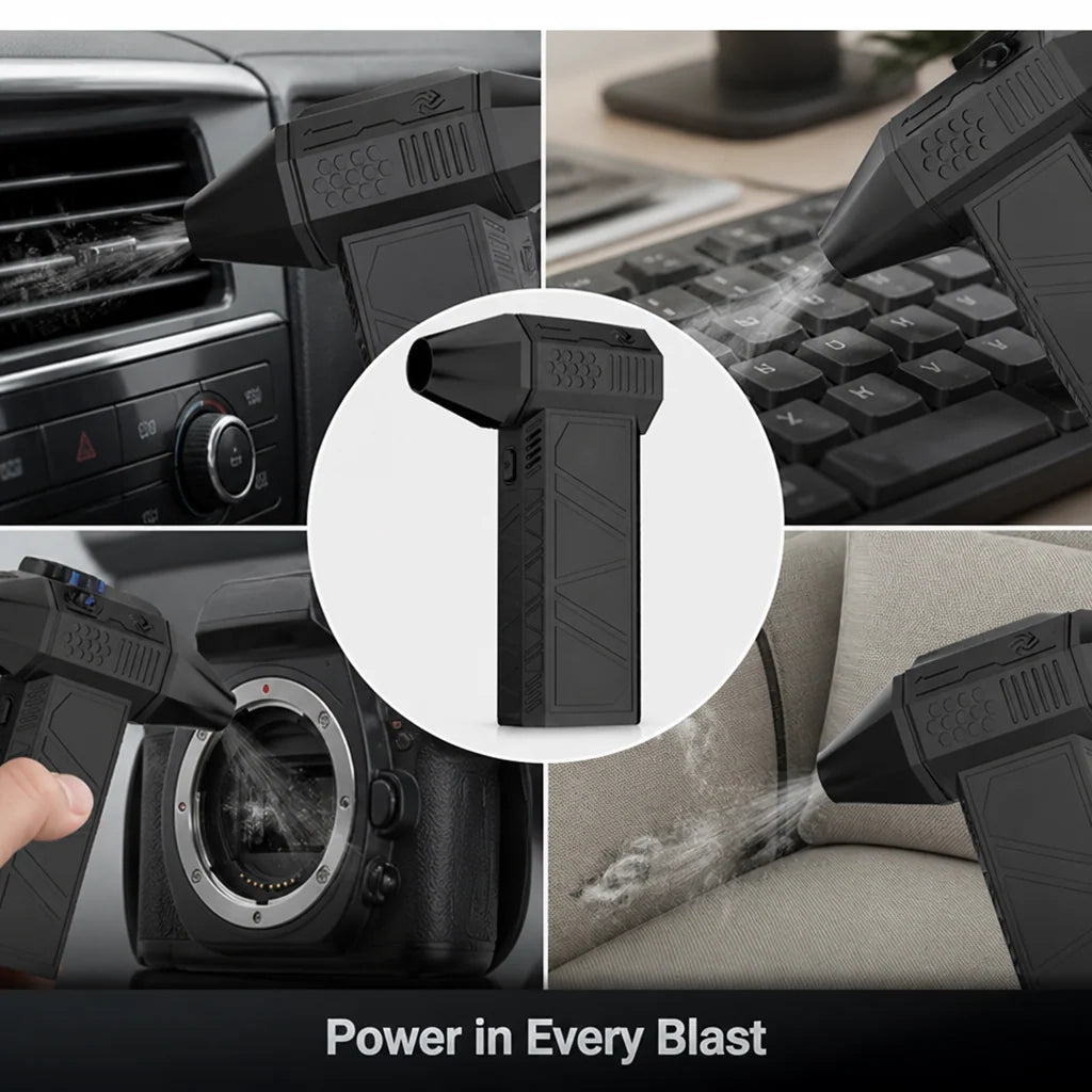 Air Duster Cordless Brushless Motor 40-Minute Runtime