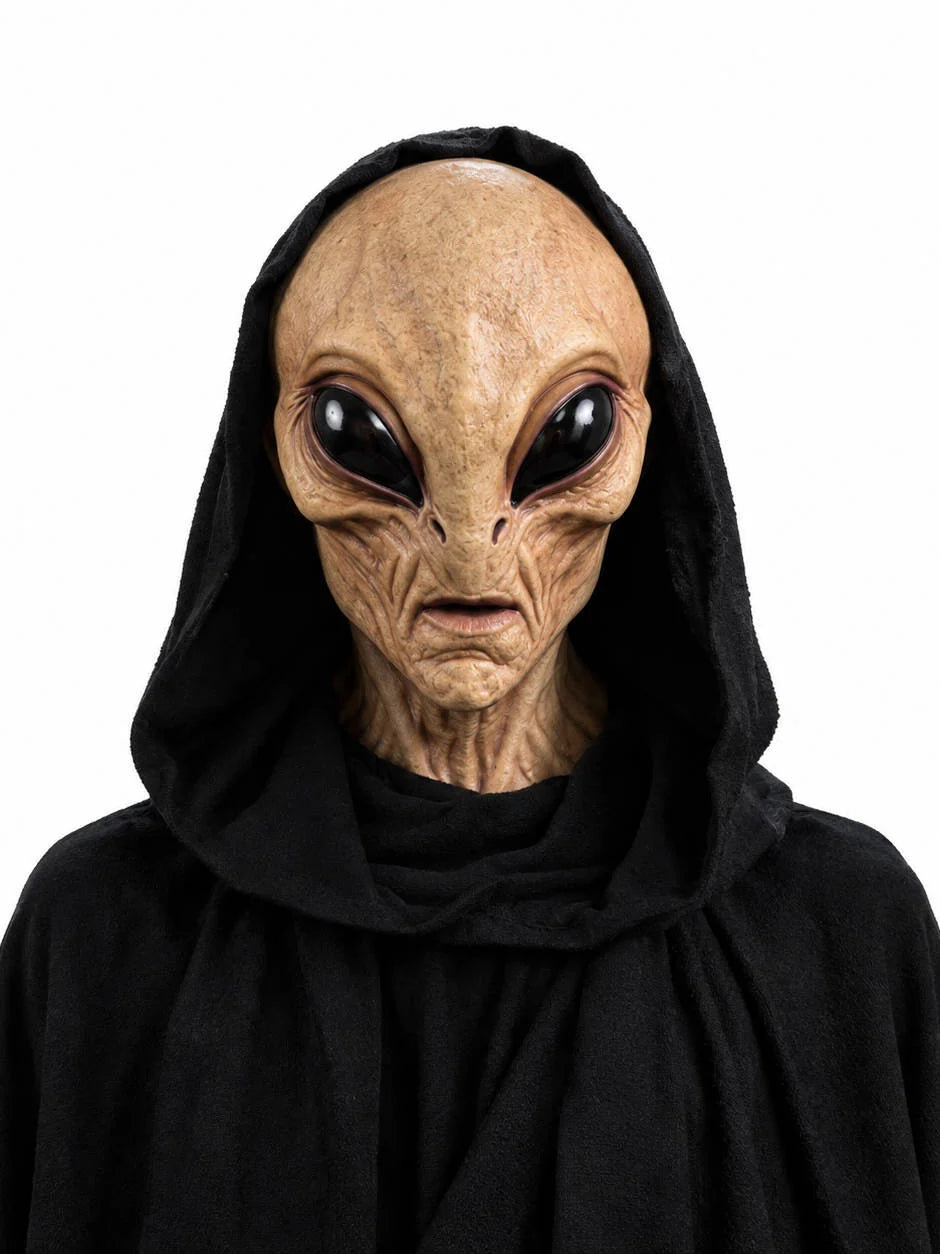 Alien Mask Full Head Latex Breathable