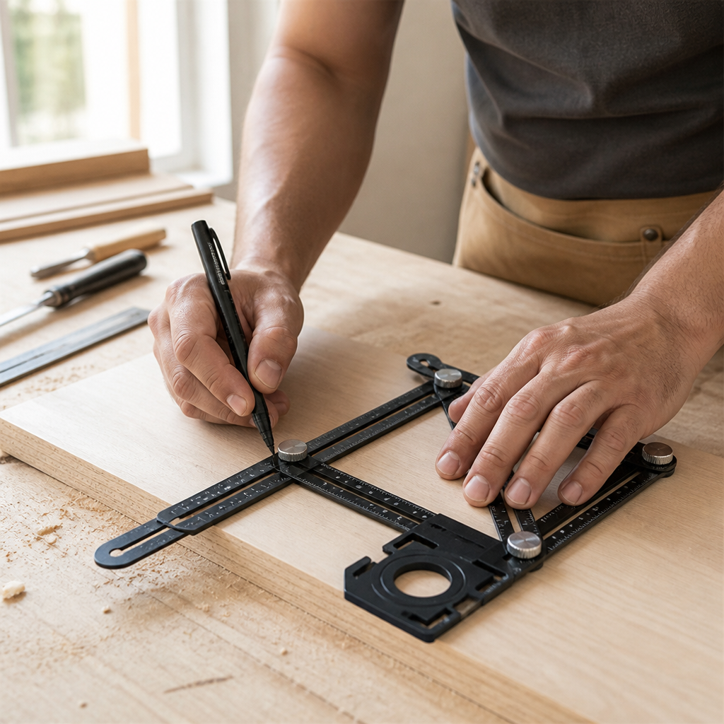Aluminum Alloy Adjustable Locking Multi-Angle Layout Tool