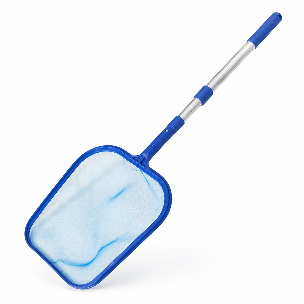 Aluminum Telescopic Fine Mesh Pool Skimmer Net (17-41 in)
