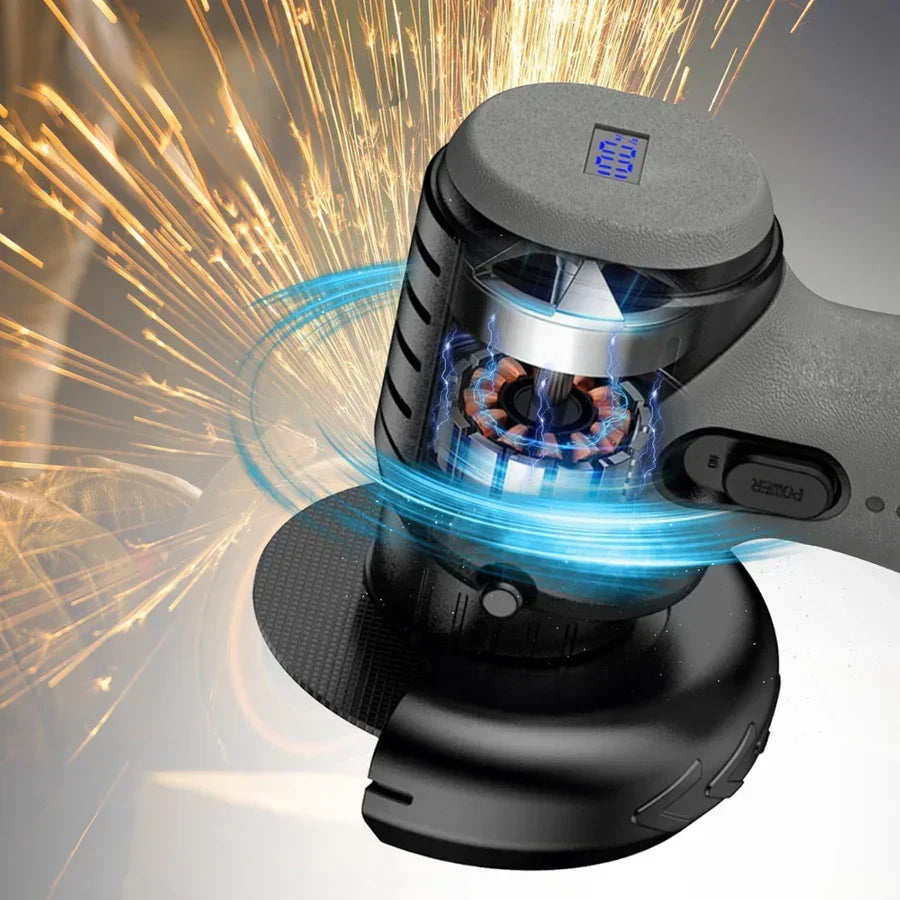 Angle Grinder Cordless Brushless 600 W With Battery