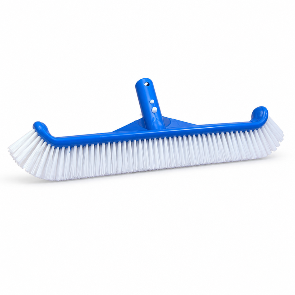 Angled Nylon Quick-Connect Pool Brush Head (17 Inch)