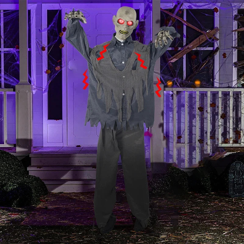Animated Zombie Figure Lifelike Movement Weather-Resistant