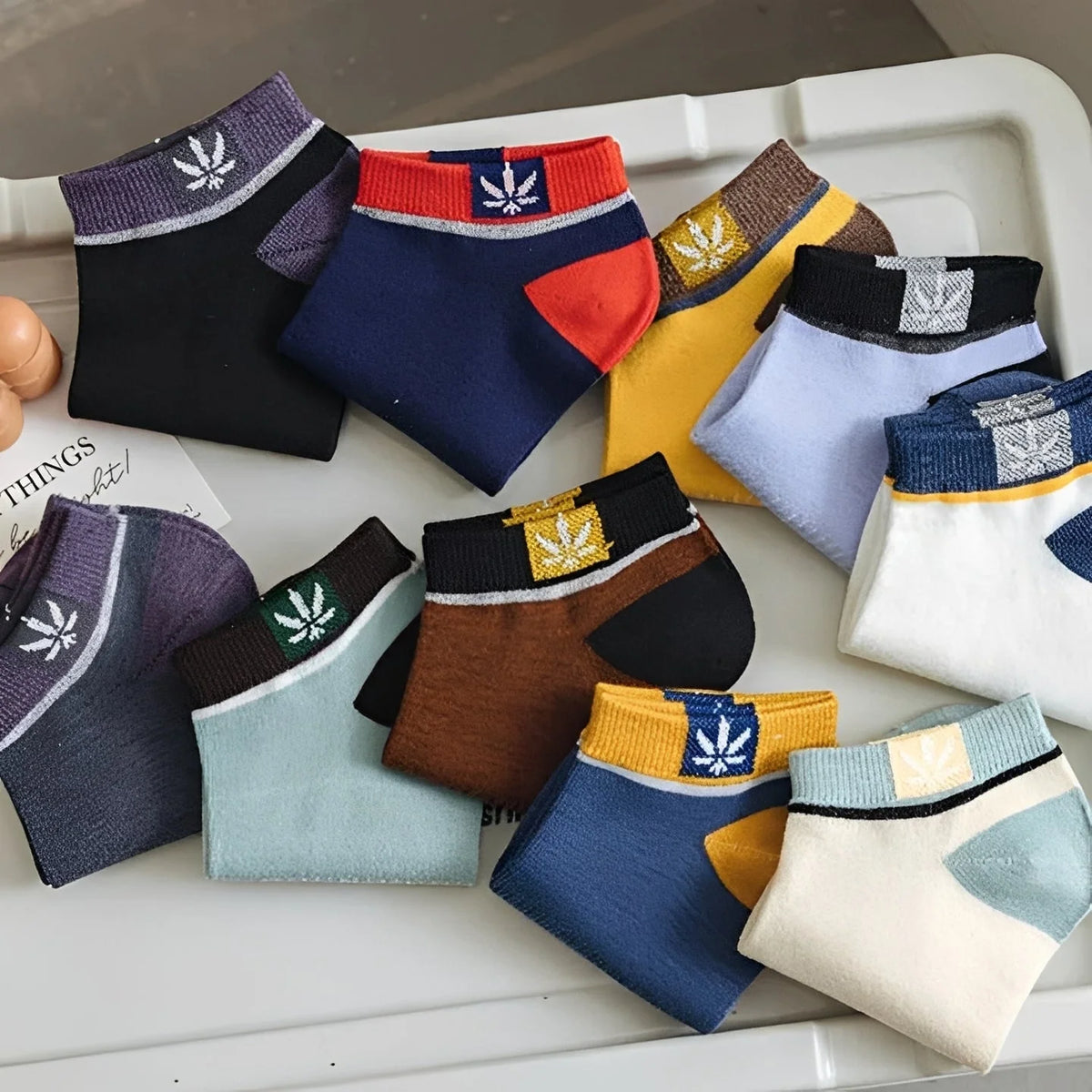 Ankle Socks Breathable Mesh Lightweight Polyester 20 Pairs