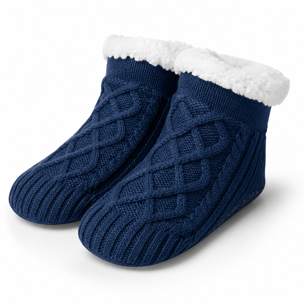 Anti-Slip Soft-Pile Fleece Socks