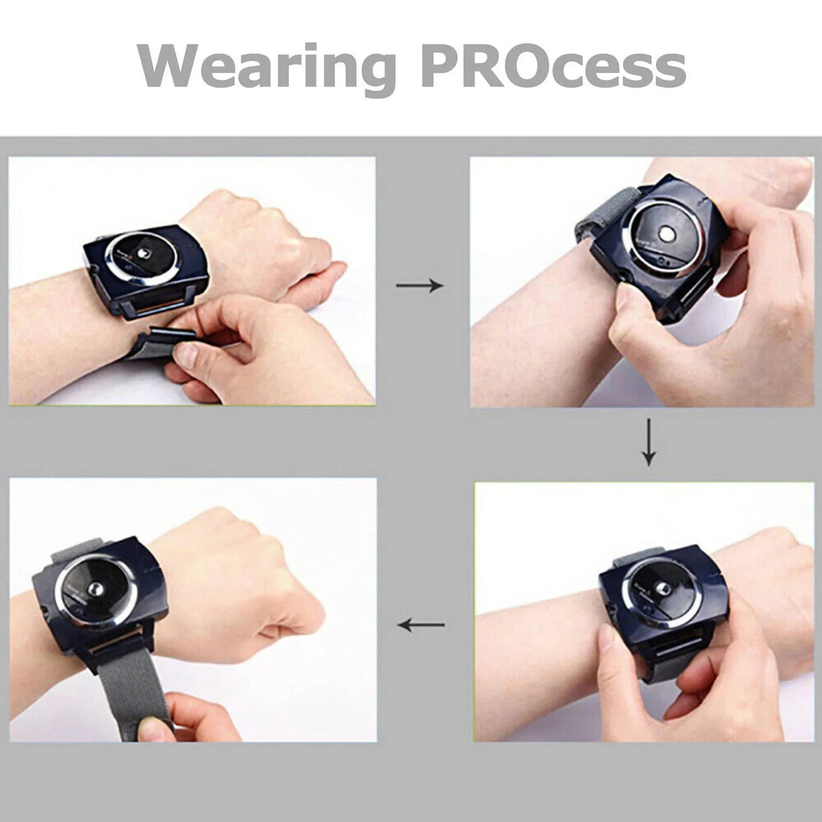 Anti-Snore Wristband Auto Snore Detection & Pulse Stimulation