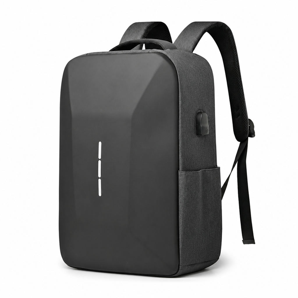 Anti-Theft Hidden Zippers & Locks Backpack (Fits 15.6in Laptop)