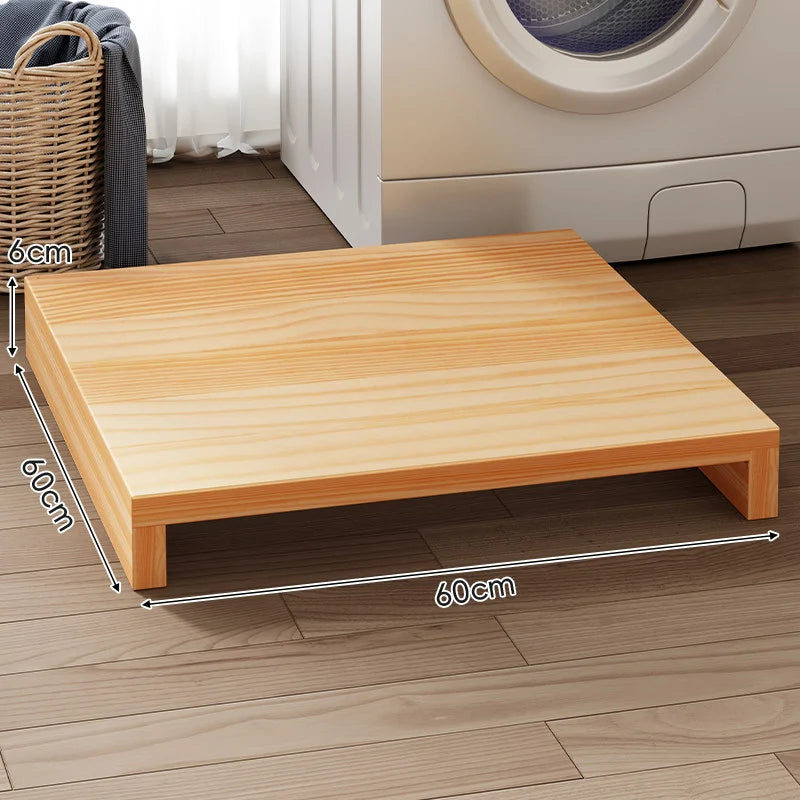 Appliance Riser Platform Solid Wood Low-Profile Design