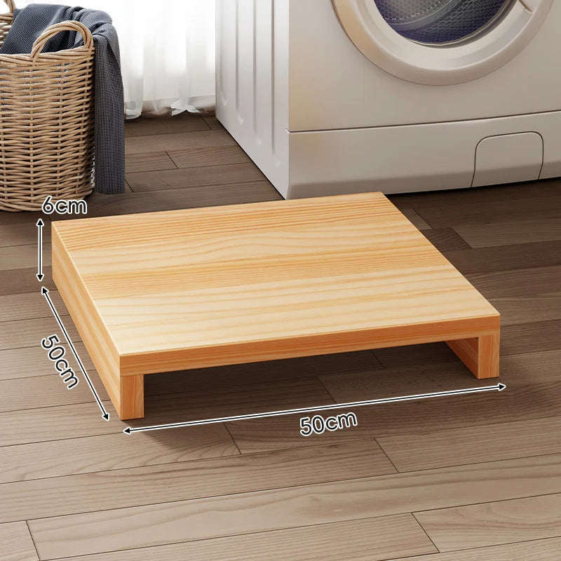 Appliance Riser Platform Solid Wood Low-Profile Design