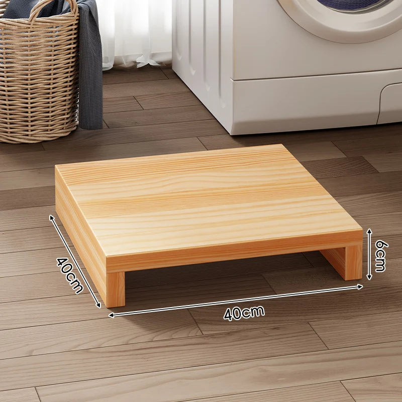 Appliance Riser Platform Solid Wood Low-Profile Design
