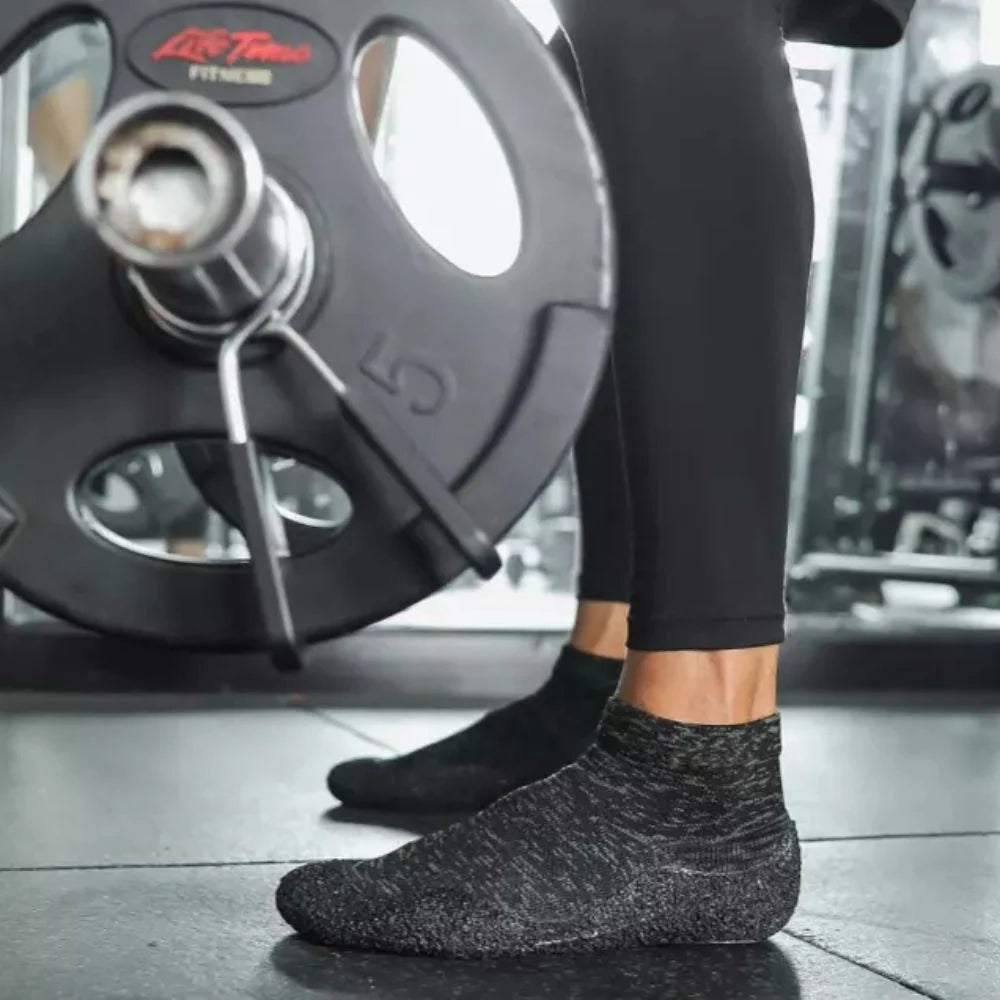 Aqua Socks Rubber Grip Sole & Drainage Holes