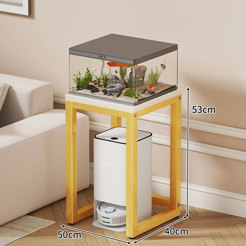 Aquarium Stand Compact With Hidden Storage & Non-Slip Top
