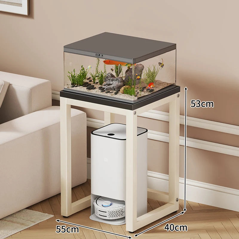 Aquarium Stand Compact With Hidden Storage & Non-Slip Top