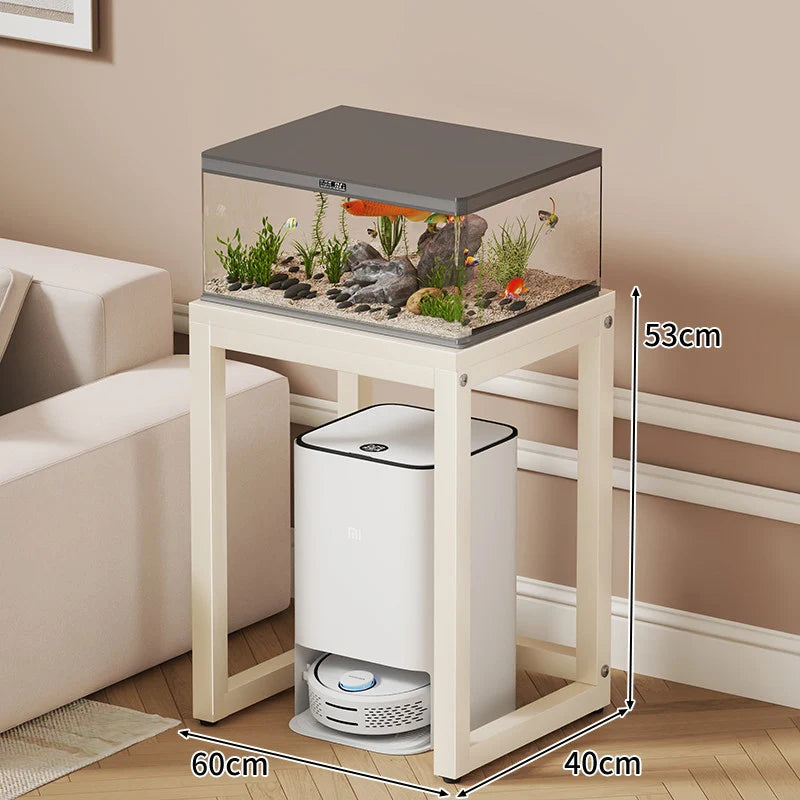 Aquarium Stand Compact With Hidden Storage & Non-Slip Top