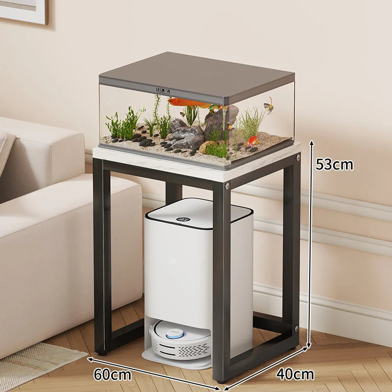 Aquarium Stand Compact With Hidden Storage & Non-Slip Top