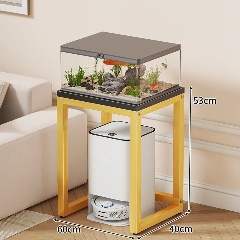 Aquarium Stand Compact With Hidden Storage & Non-Slip Top
