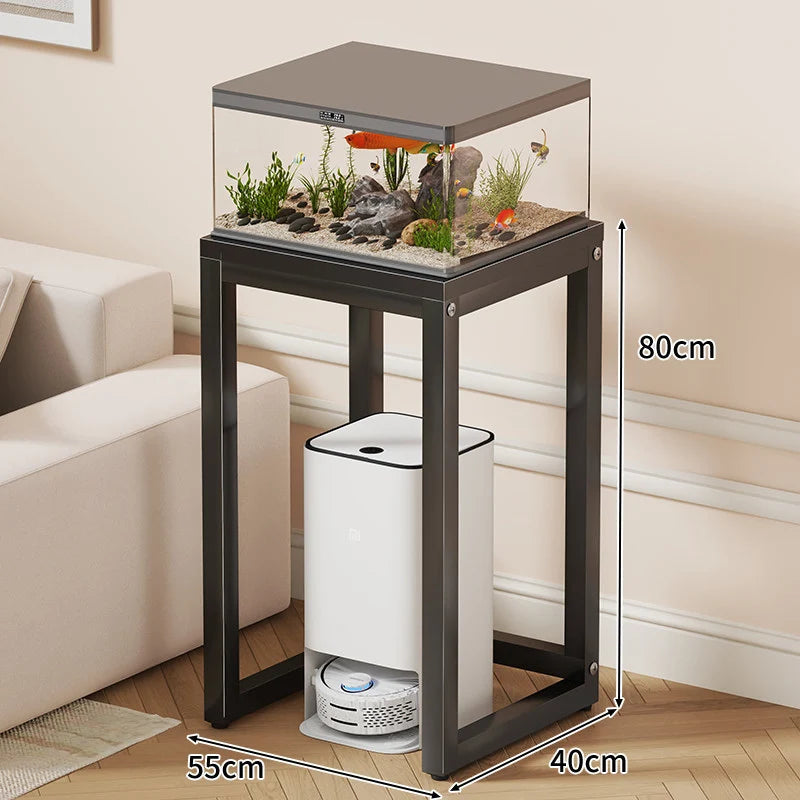 Aquarium Stand Compact With Hidden Storage & Non-Slip Top