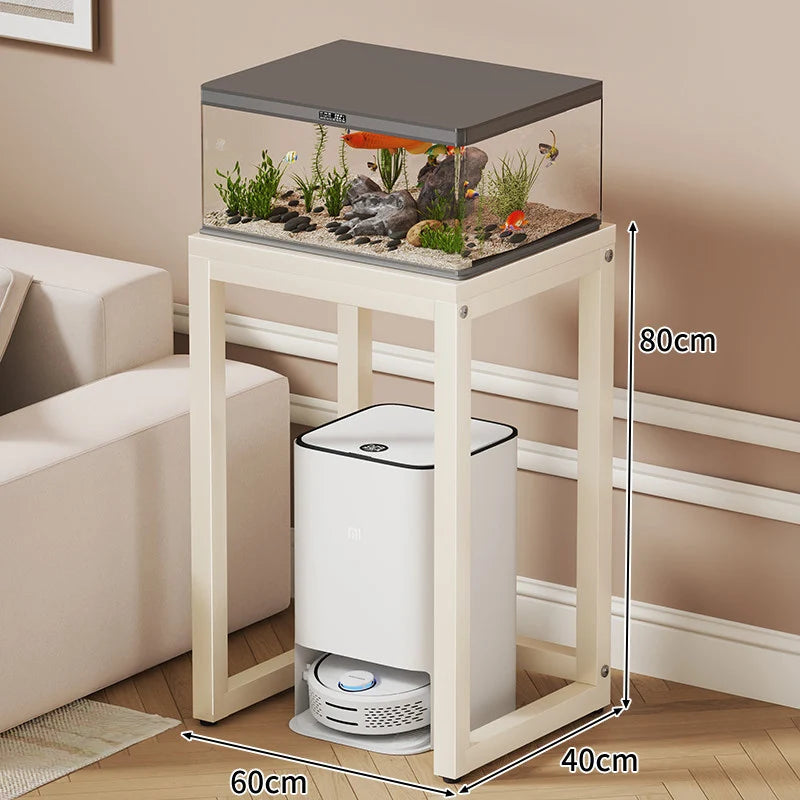 Aquarium Stand Compact With Hidden Storage & Non-Slip Top