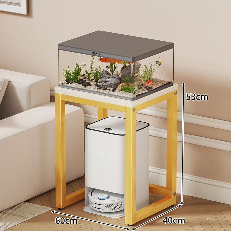 Aquarium Stand Compact With Hidden Storage & Non-Slip Top
