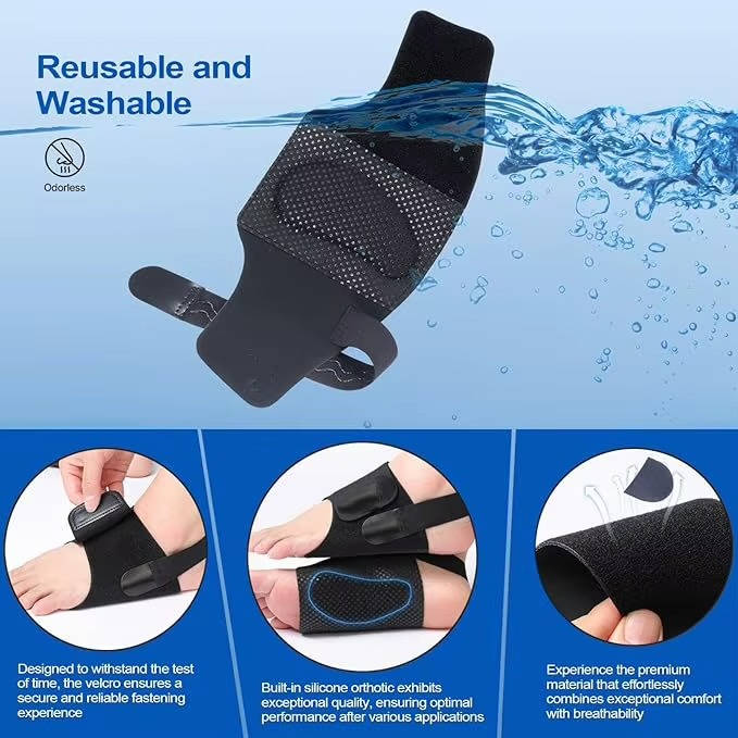 Arch Support Inserts Adjustable Compression Gel Cushioning