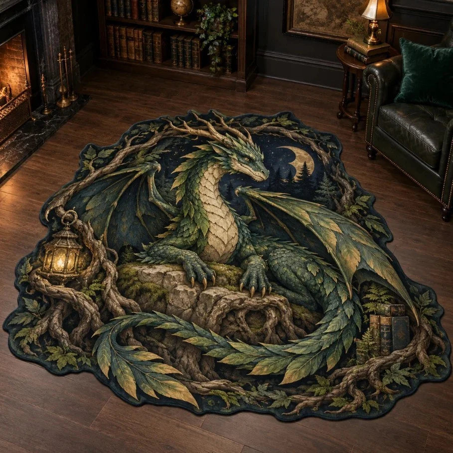 Area Rug Highland Cow Print Soft & Durable Rustic Decor