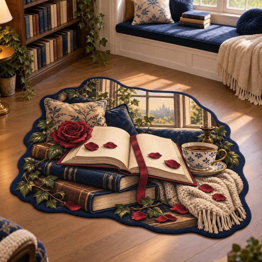 Area Rug Highland Cow Print Soft & Durable Rustic Decor