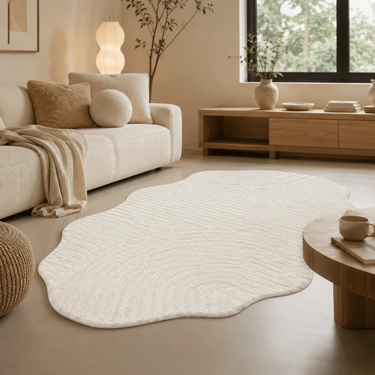 Area Rug Soft Plush Texture Multiple Design Options