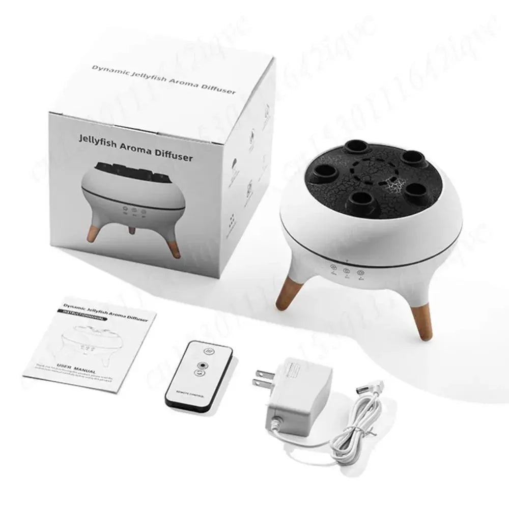 Aroma Diffuser Jellyfish Mist Remote & Timer 250ml