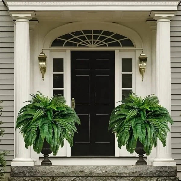 Artificial Boston Fern UV-Resistant & Adjustable Stems