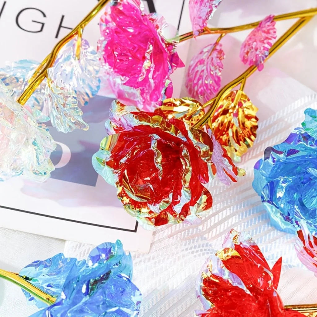 Artificial Rose Bouquet Lifelike Blooms Wired Stems