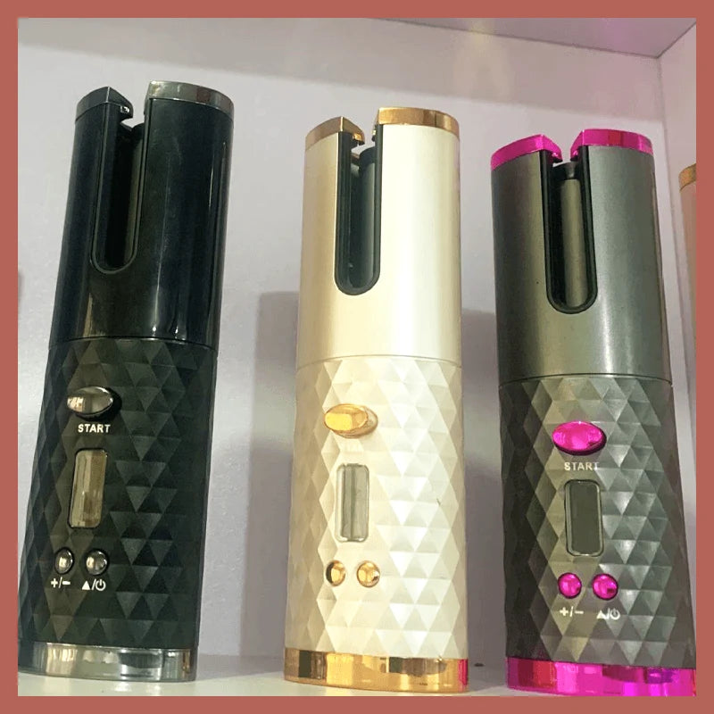 Automatic Curling Iron Cordless Ceramic Coating