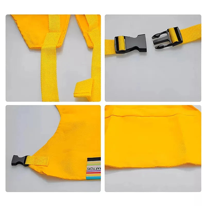 Baby Chair Safety Harness Adjustable Straps Compact Foldable Design