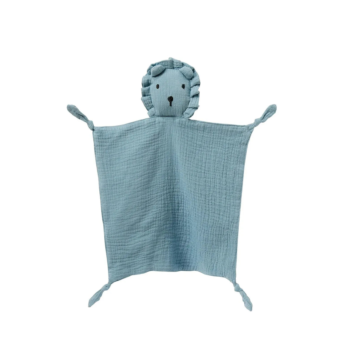 Baby Comfort Blanket Animal Head Soft Breathable Muslin Washable