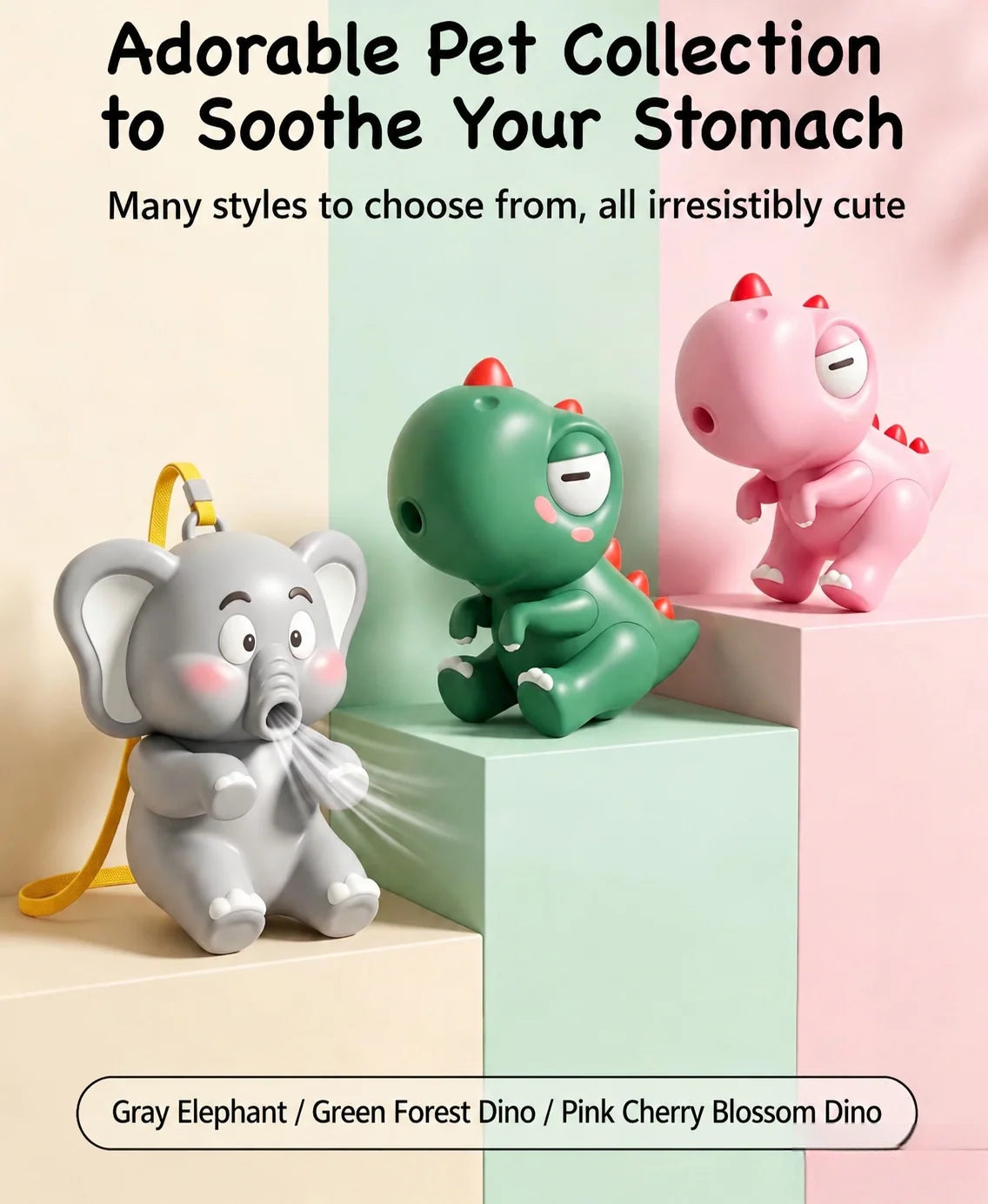 Baby Food Cooling Fan USB-Powered Cup-Hanging Design
